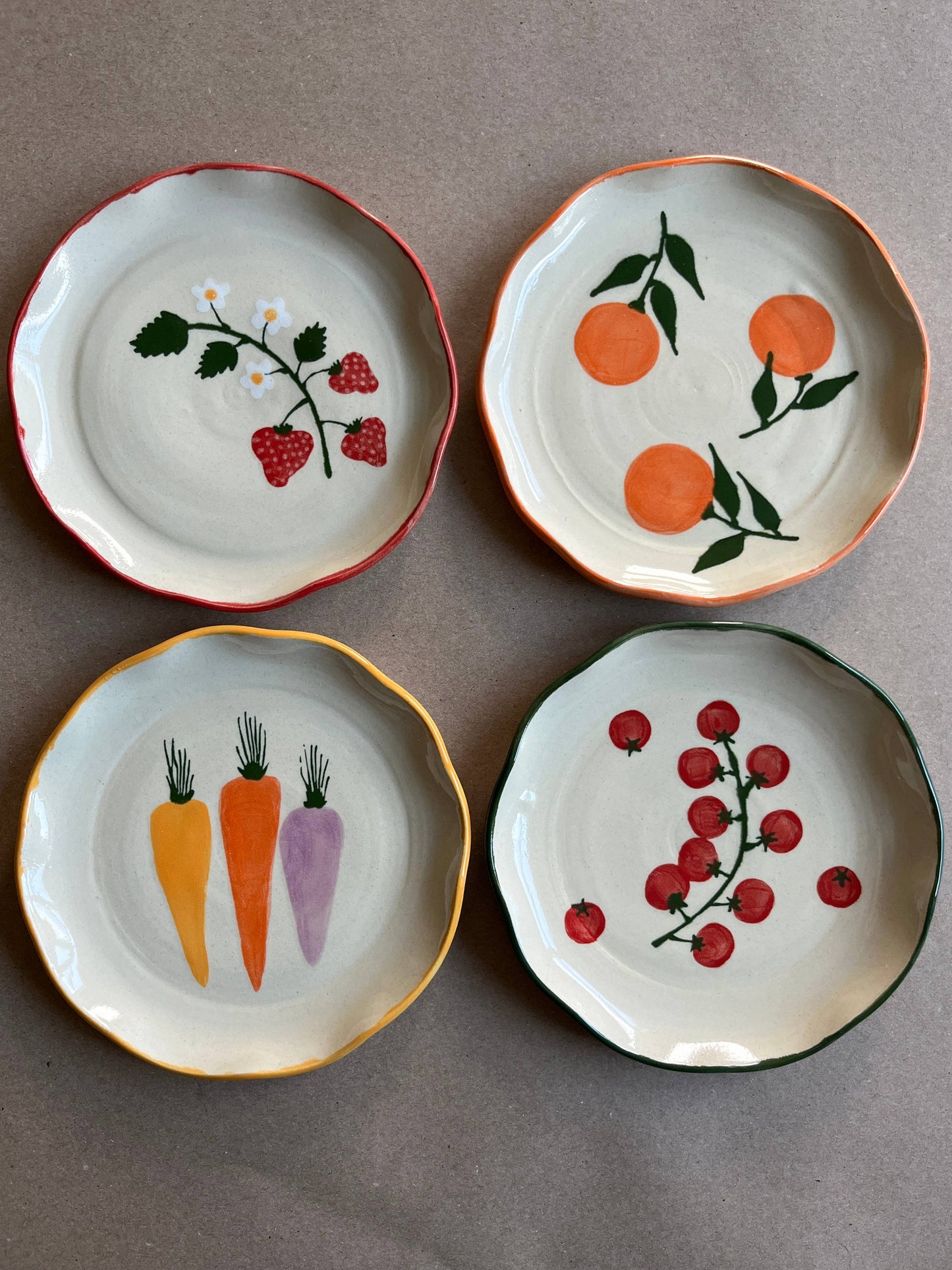 Cherry Tomatoes Appetizer/Side Plate