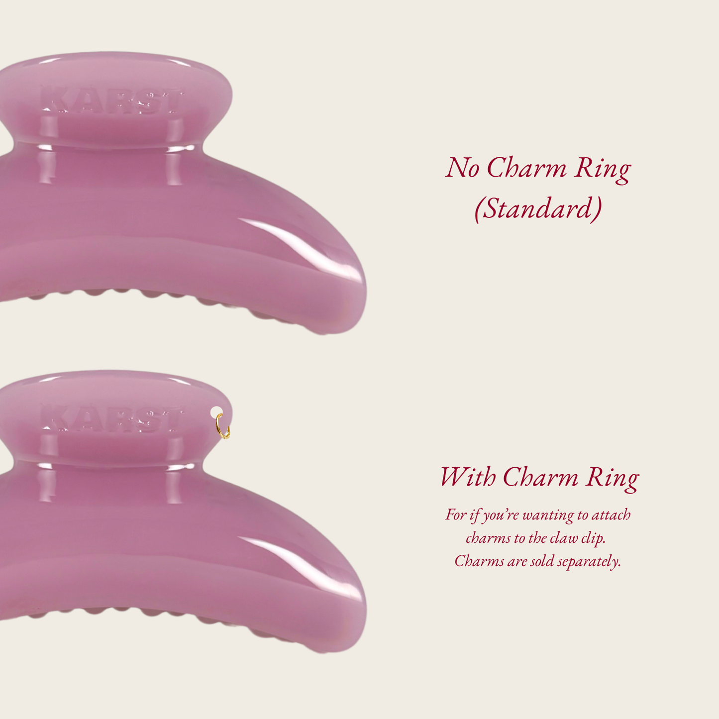 SuperClip Hair Claw — Buttermilk