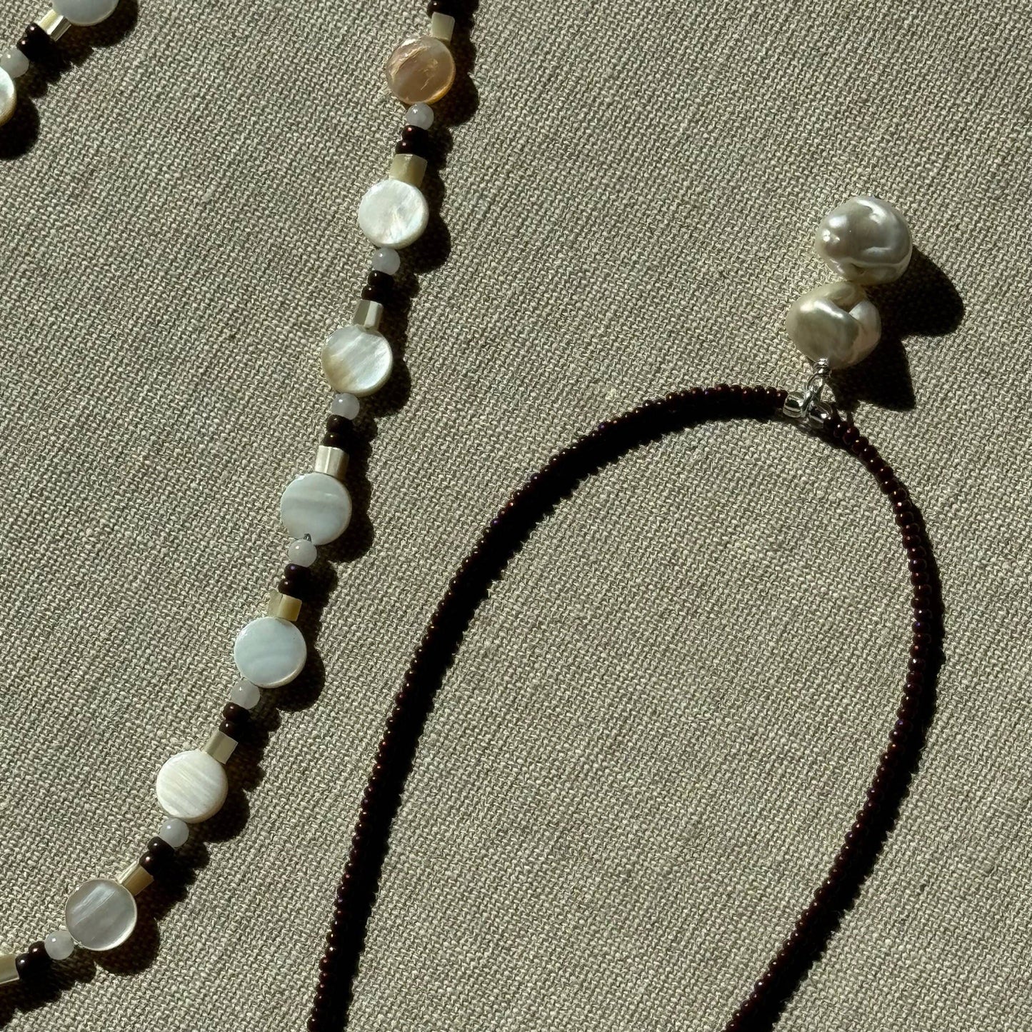 Pearl Collage Necklace