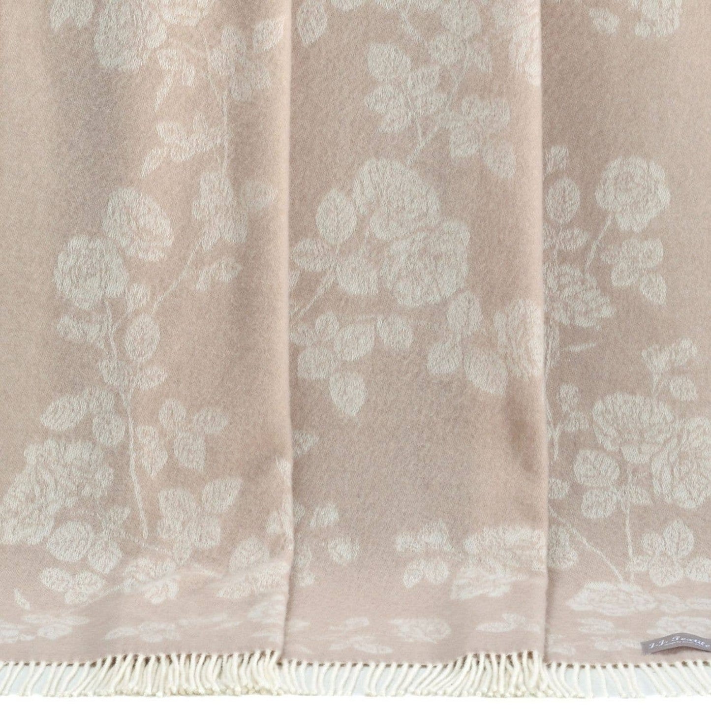 Roses Pure Merino Wool Throw