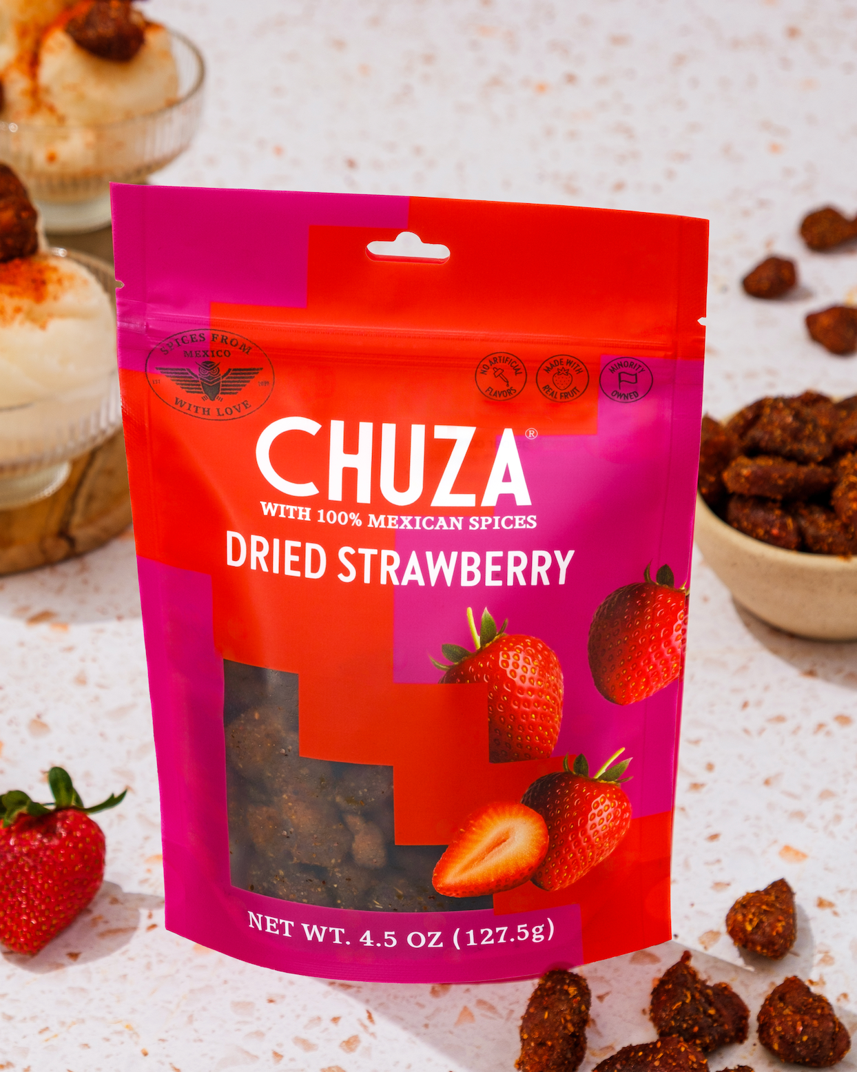 Dried Strawberry | Chili-Seasoned Tropical Snack