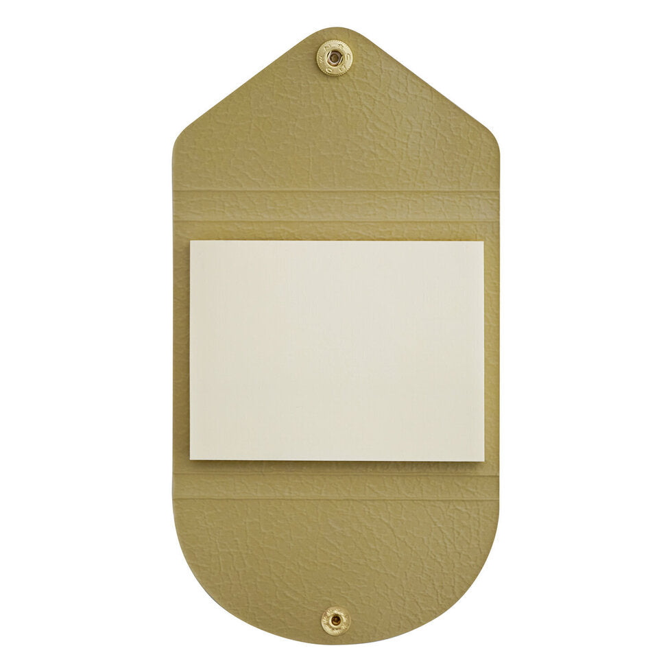 Life Sticky Note Pads with Cover in Beige