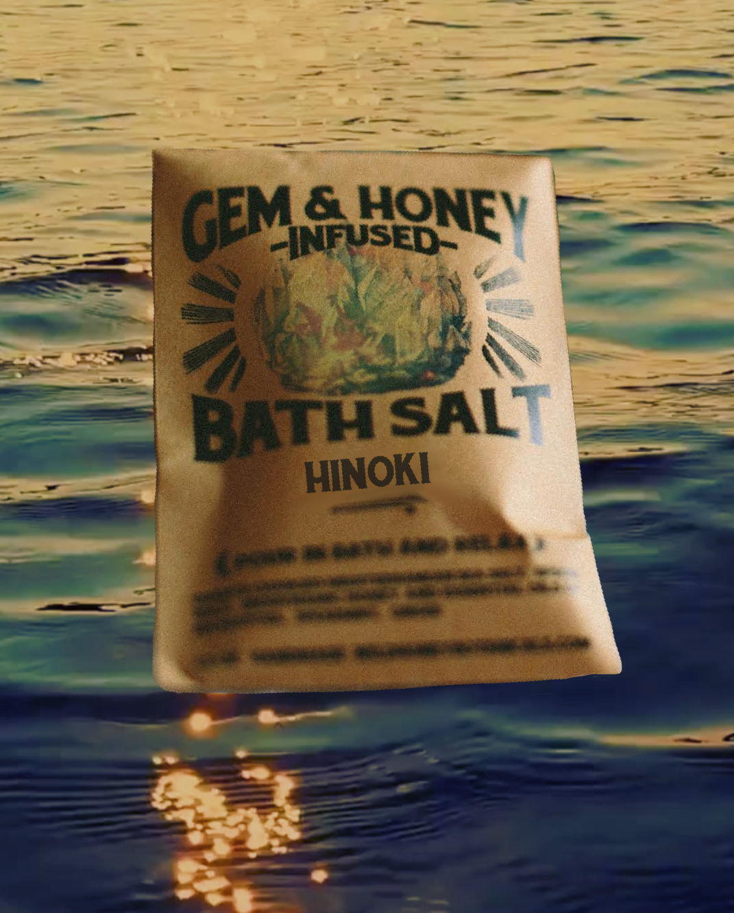Hinoki Bath Soak or Body Scrub