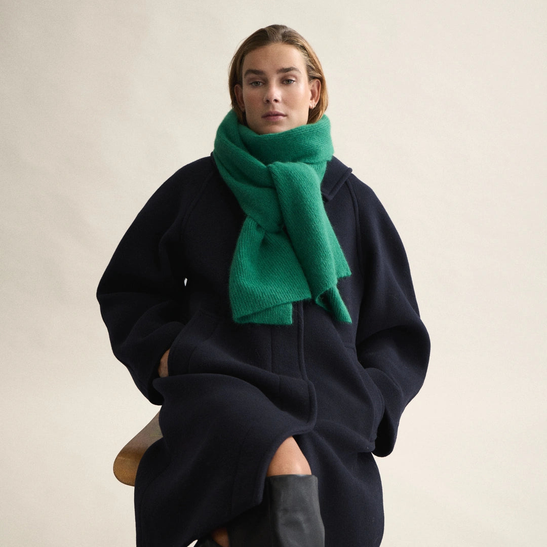 Long Scarf in Pine