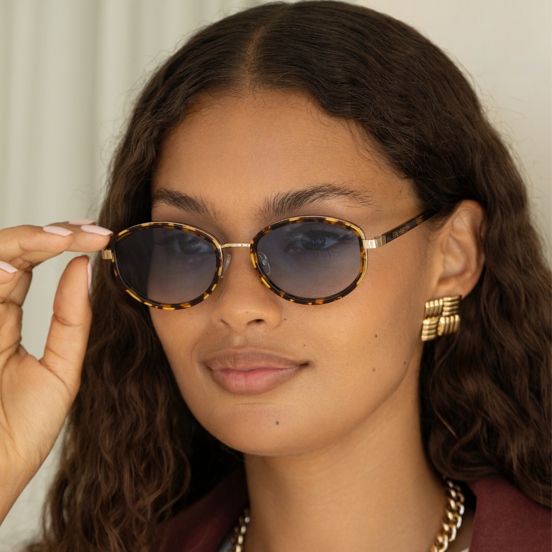 Jordan Acetate Oval Sunglasses