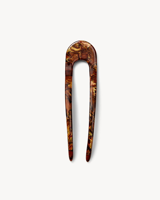 French Hair Pin in Bronze
