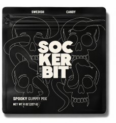 Spooky Gummy Mix Swedish Candy Bag 8oz -Halloween Collection