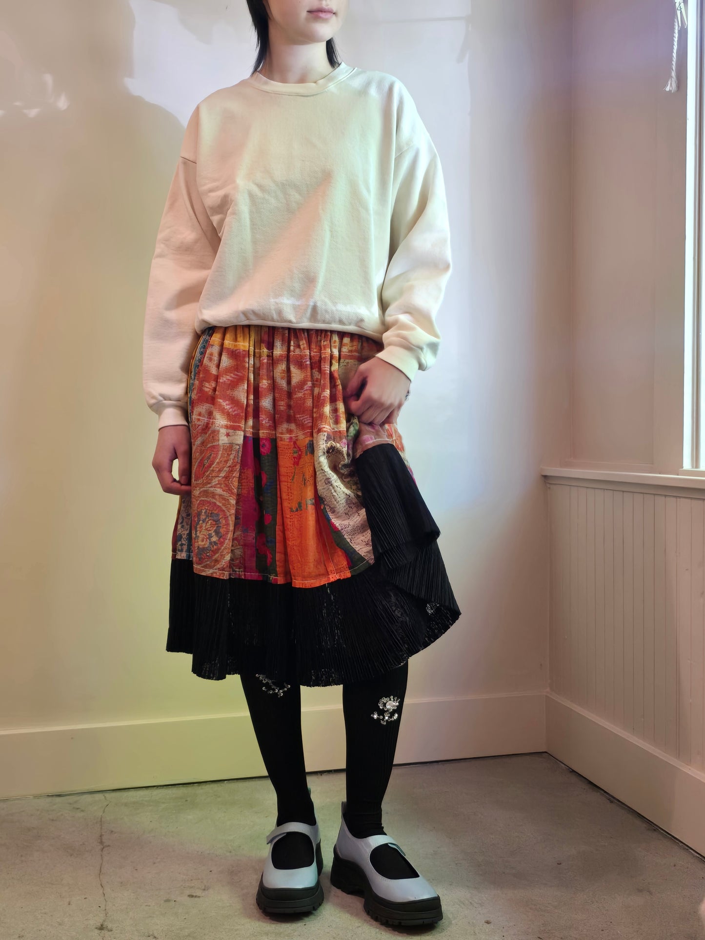 Trash Crewneck in Scour