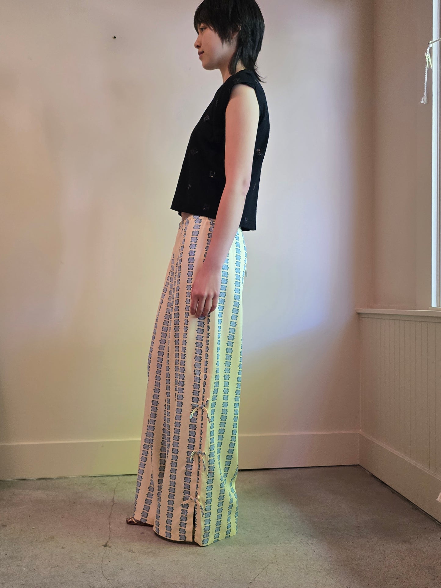 Flowers Elasticated Pants