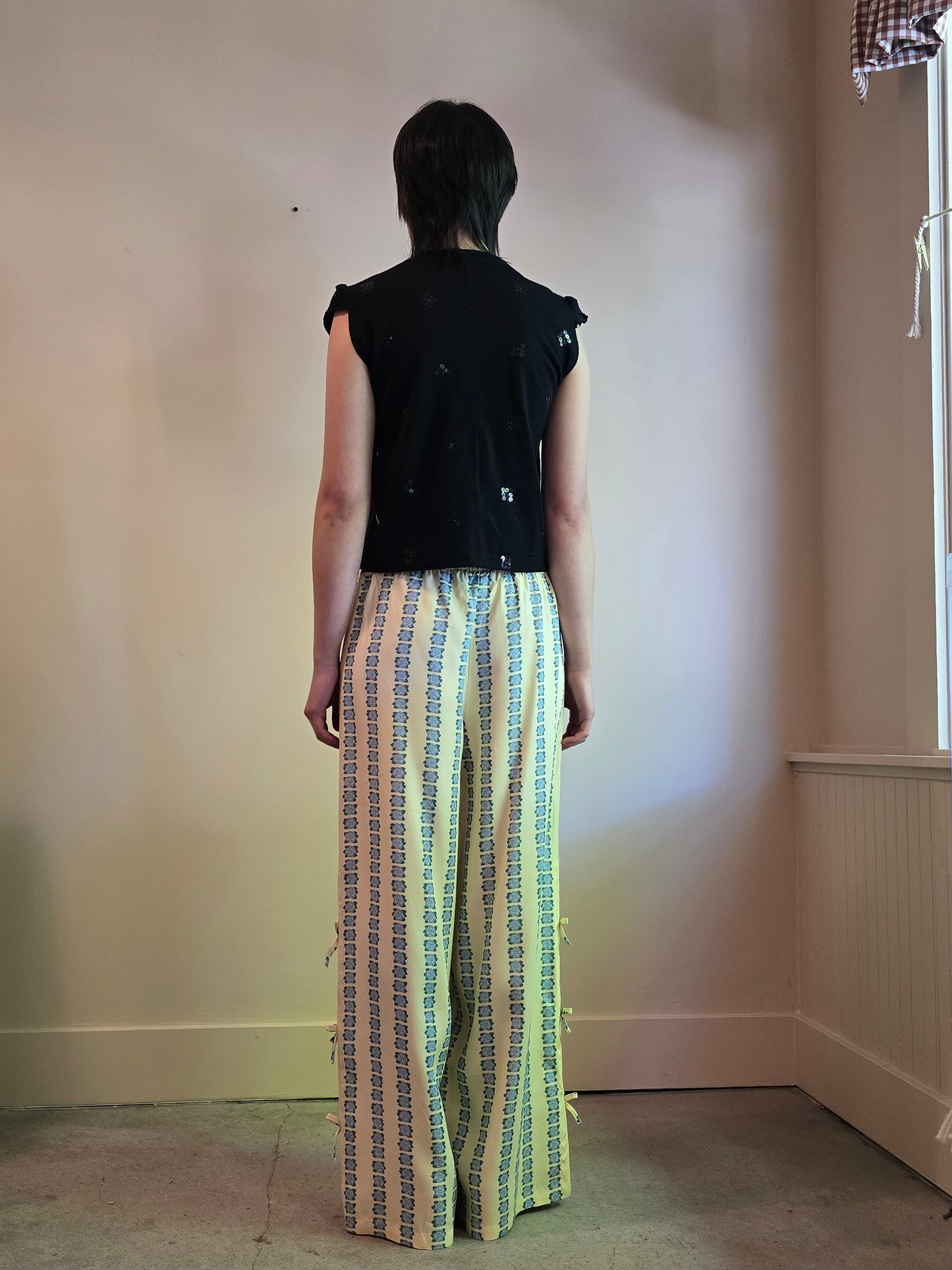 Flowers Elasticated Pants