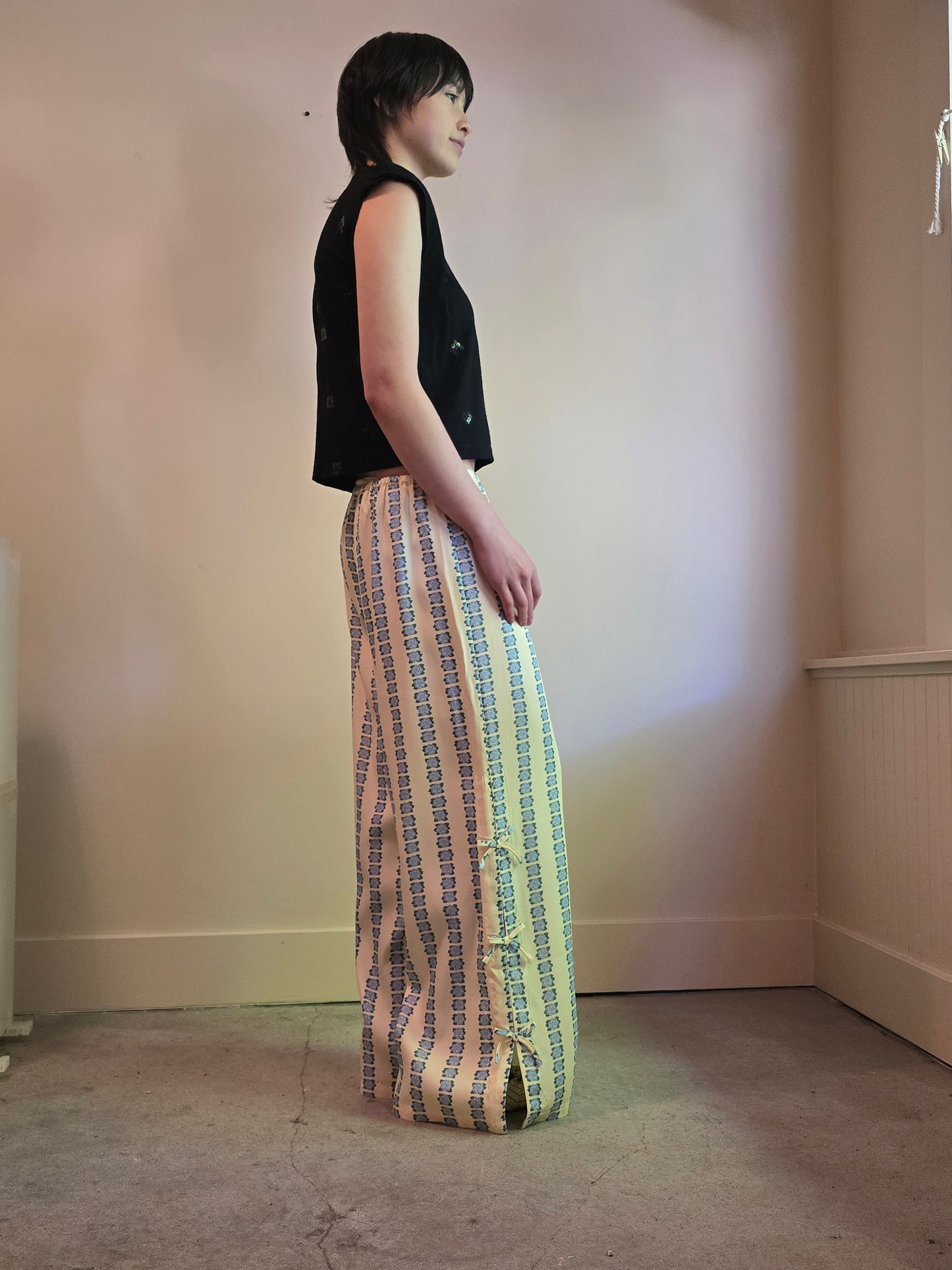 Flowers Elasticated Pants
