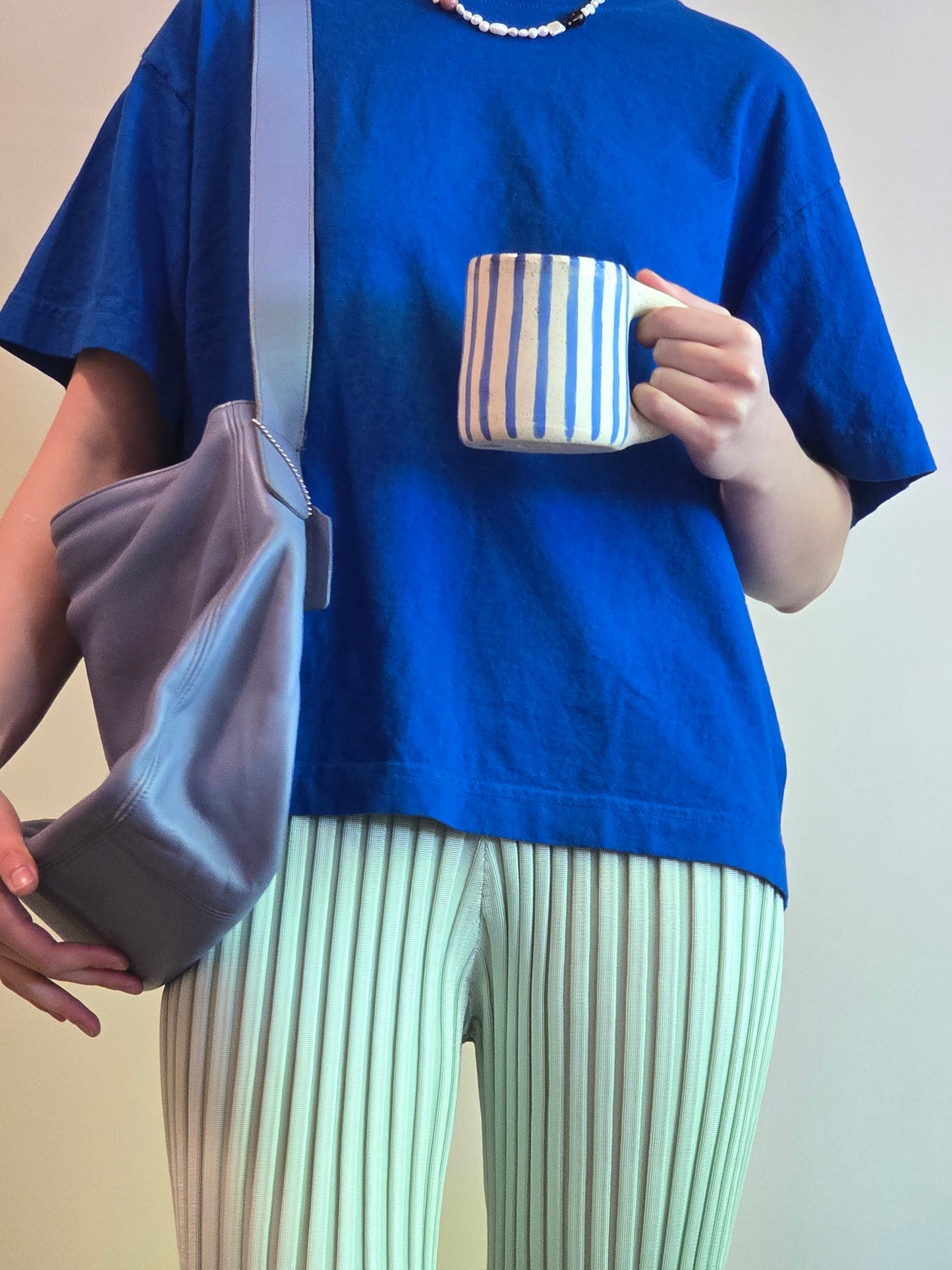 Boxier Trash Tee in  Lapis