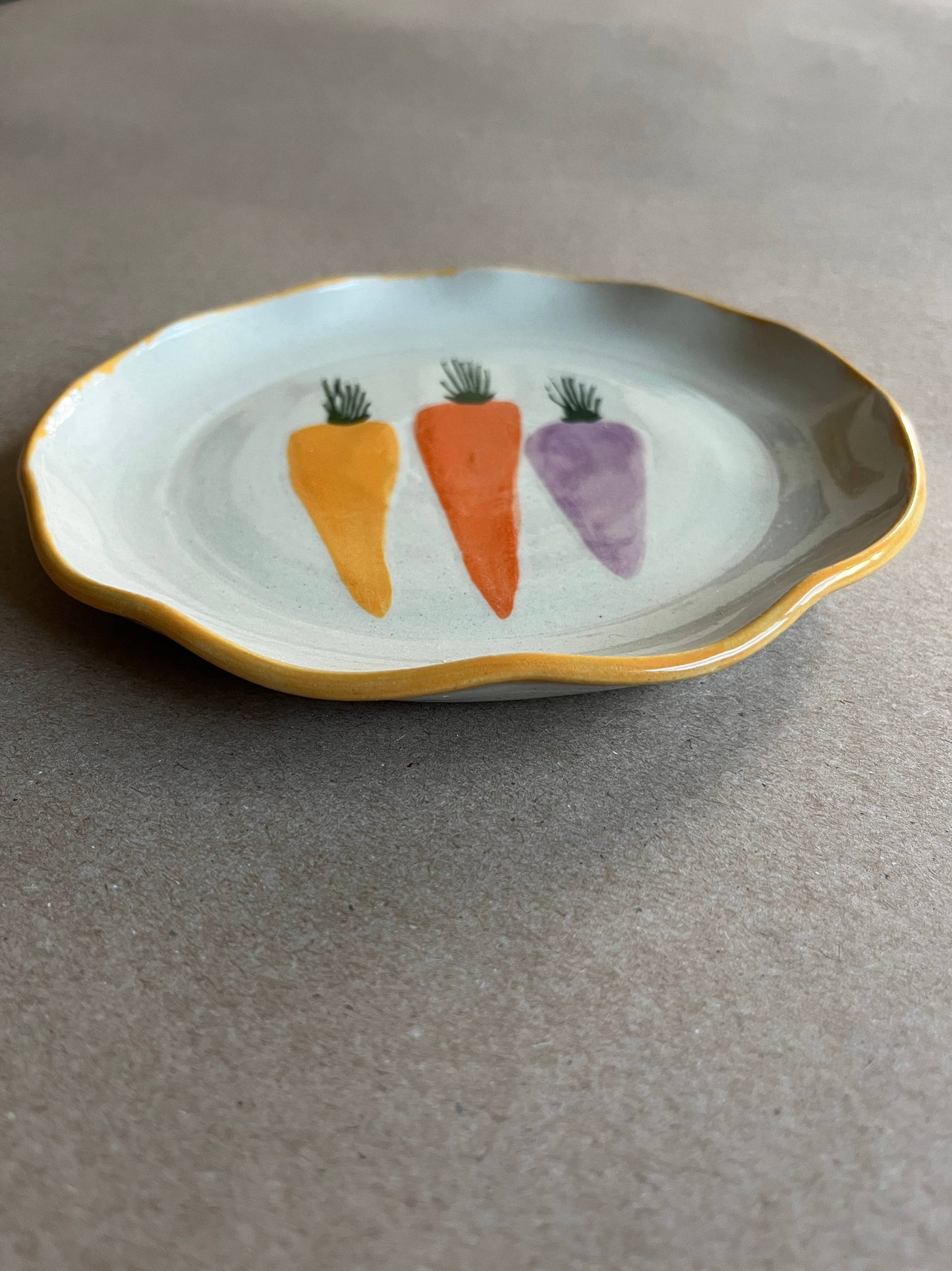 Carrot Harvest Appetizer/Side Plate