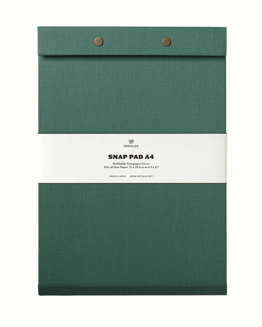 Snap Pad A4- Dark Green