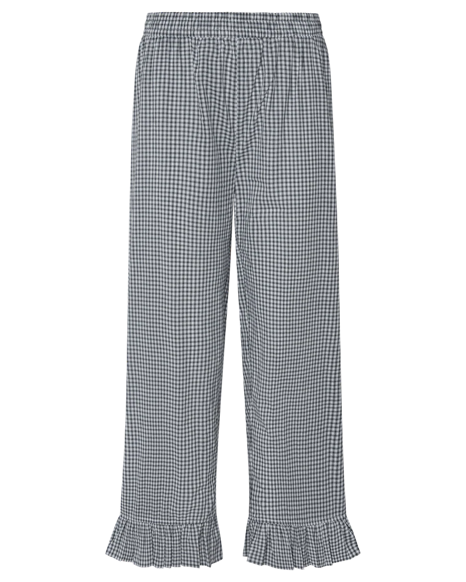 Boxer Pant in Blue Plaid