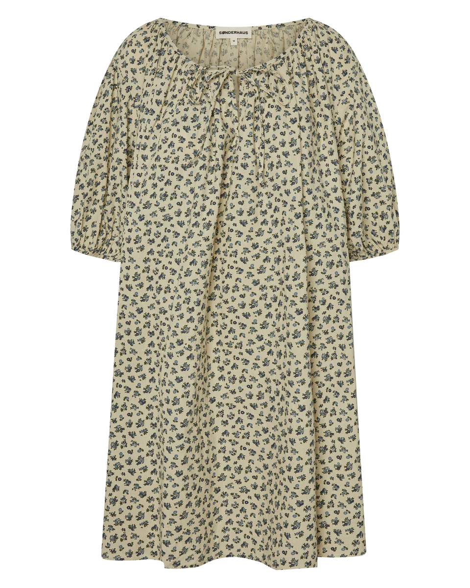 Lawn Dress in Blackberry Floral