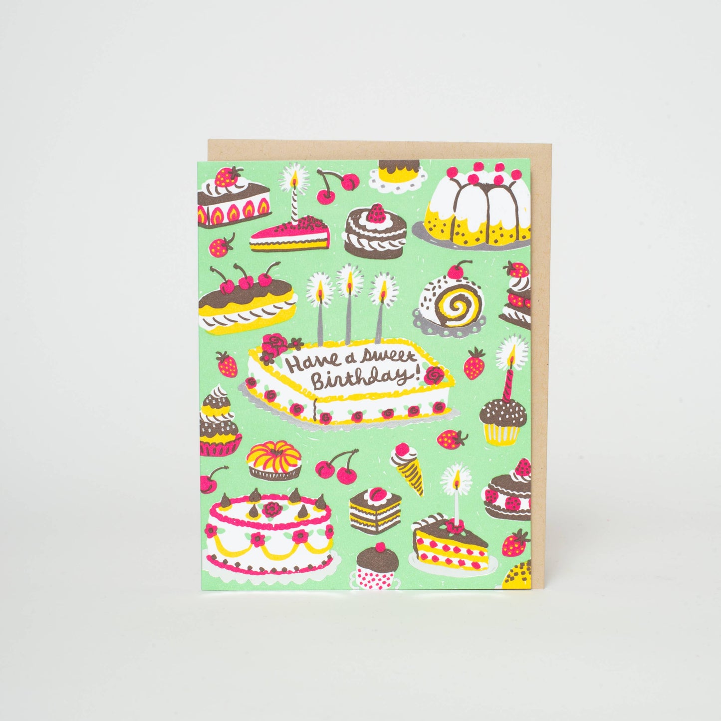 Birthday Sweets Spread Card