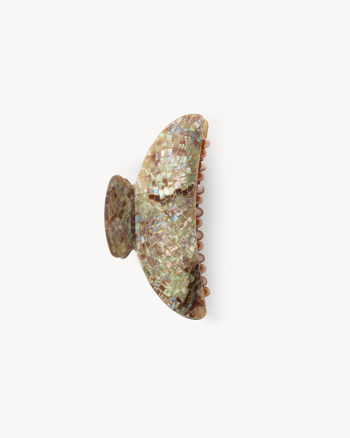 Midi Heirloom Claw in Gem Checker