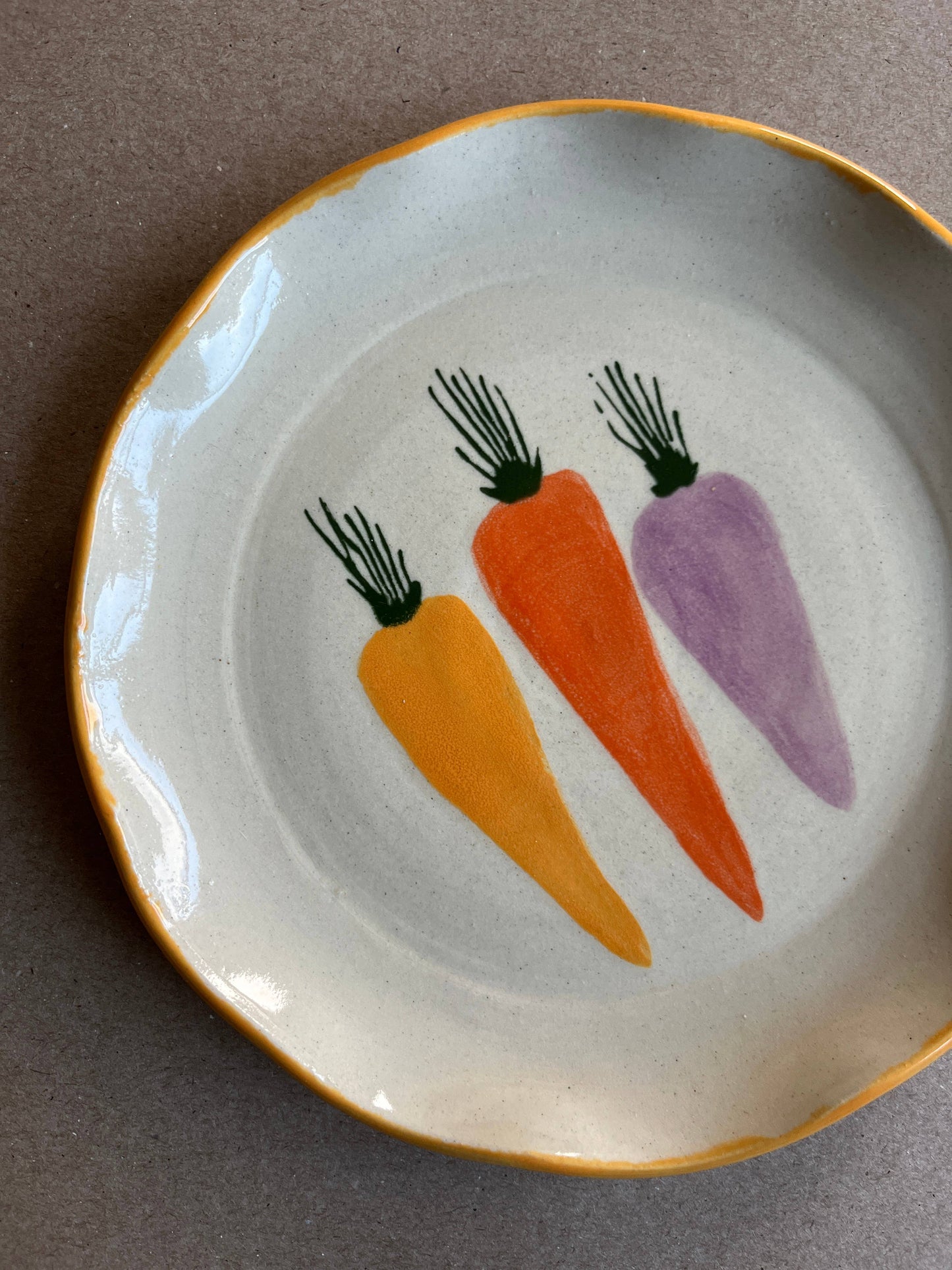 Carrot Harvest Appetizer/Side Plate