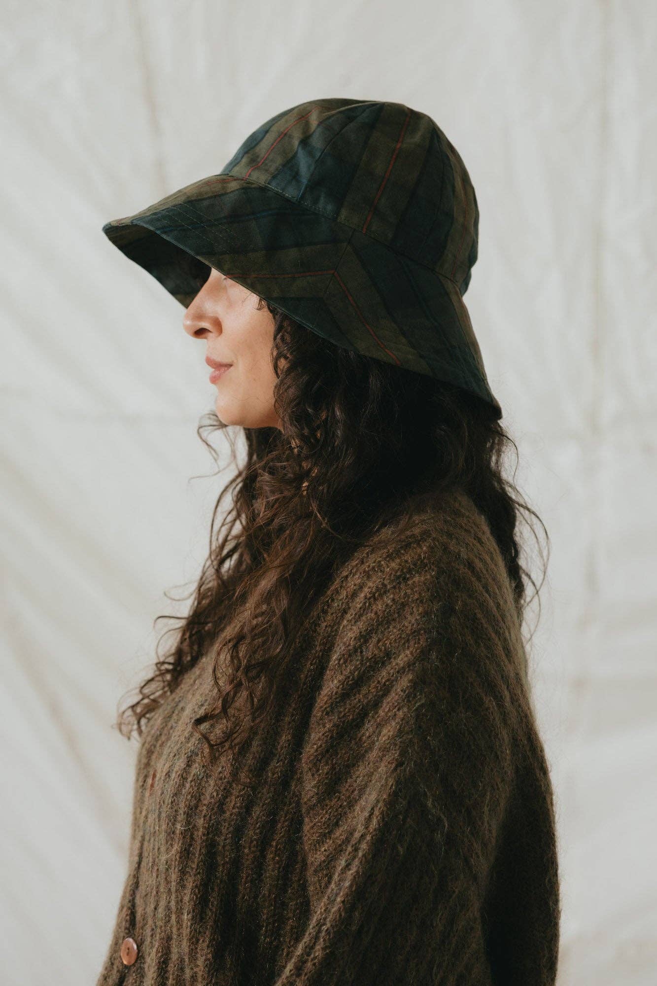 Cirrus Rain Hat in Iona Tartan