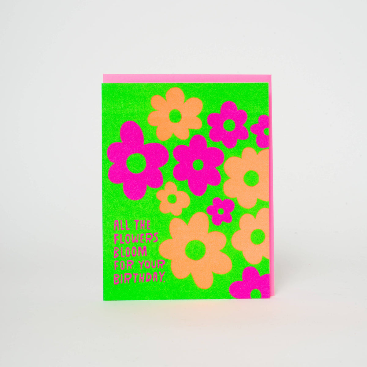 Birthday Flower Bloom Card