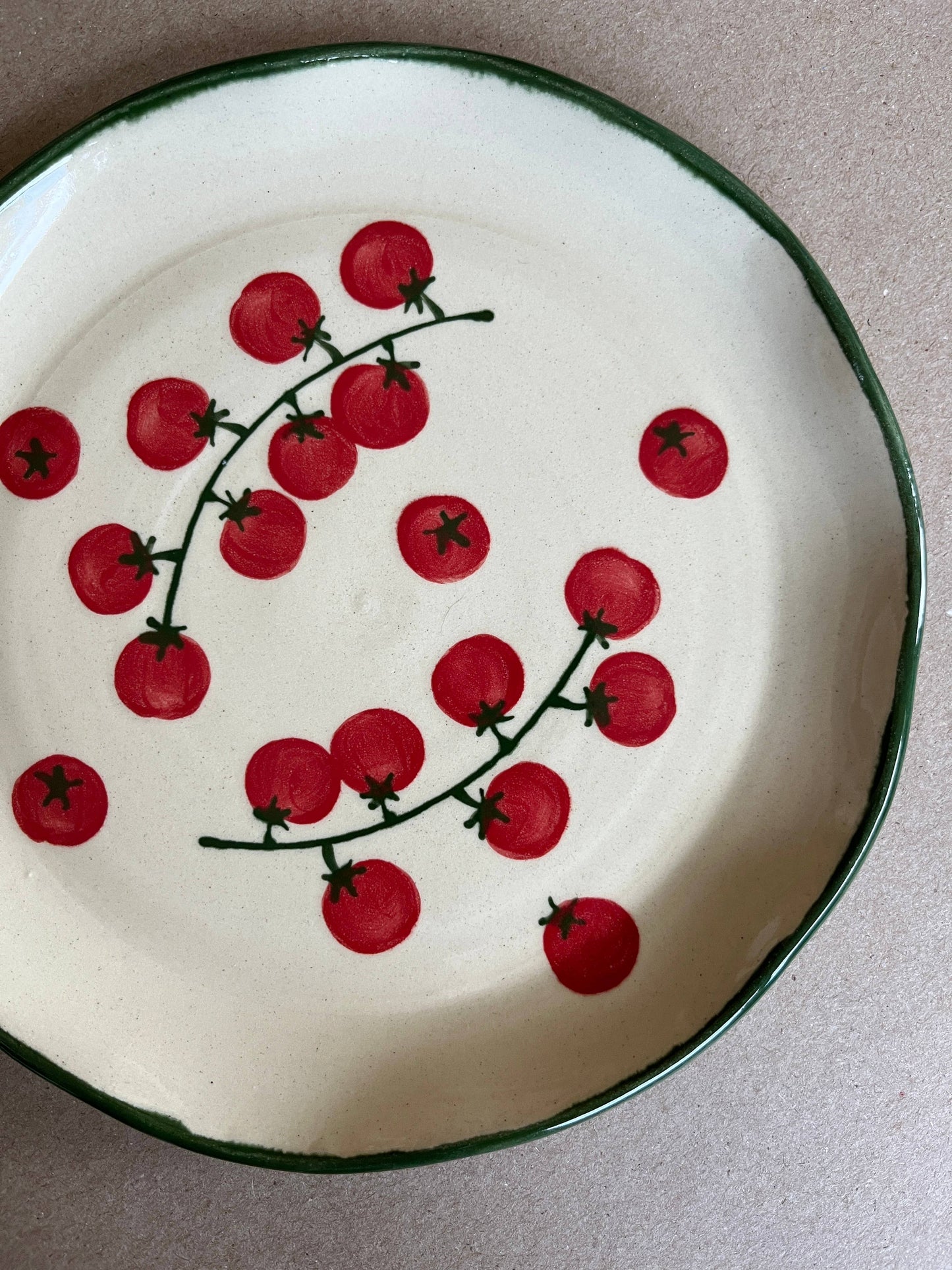 Cherry Tomatoes Lunch/Salad Plate