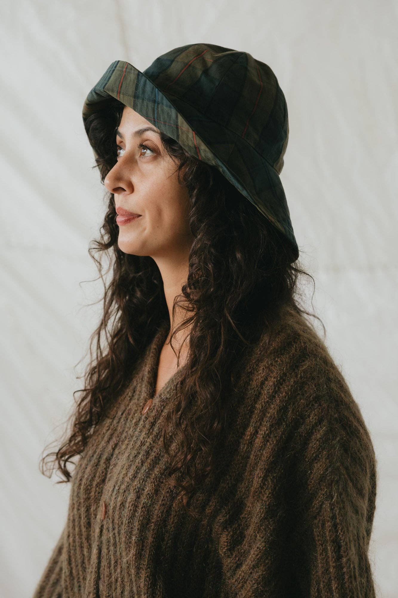 Cirrus Rain Hat in Iona Tartan