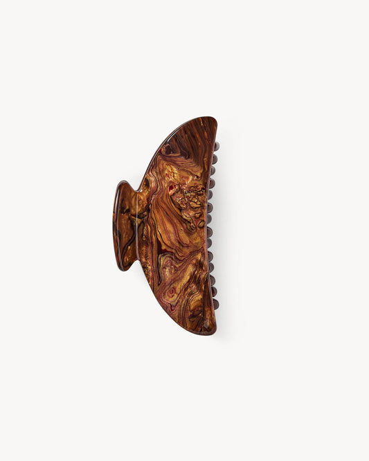 Midi Heirloom Claw in Bronze