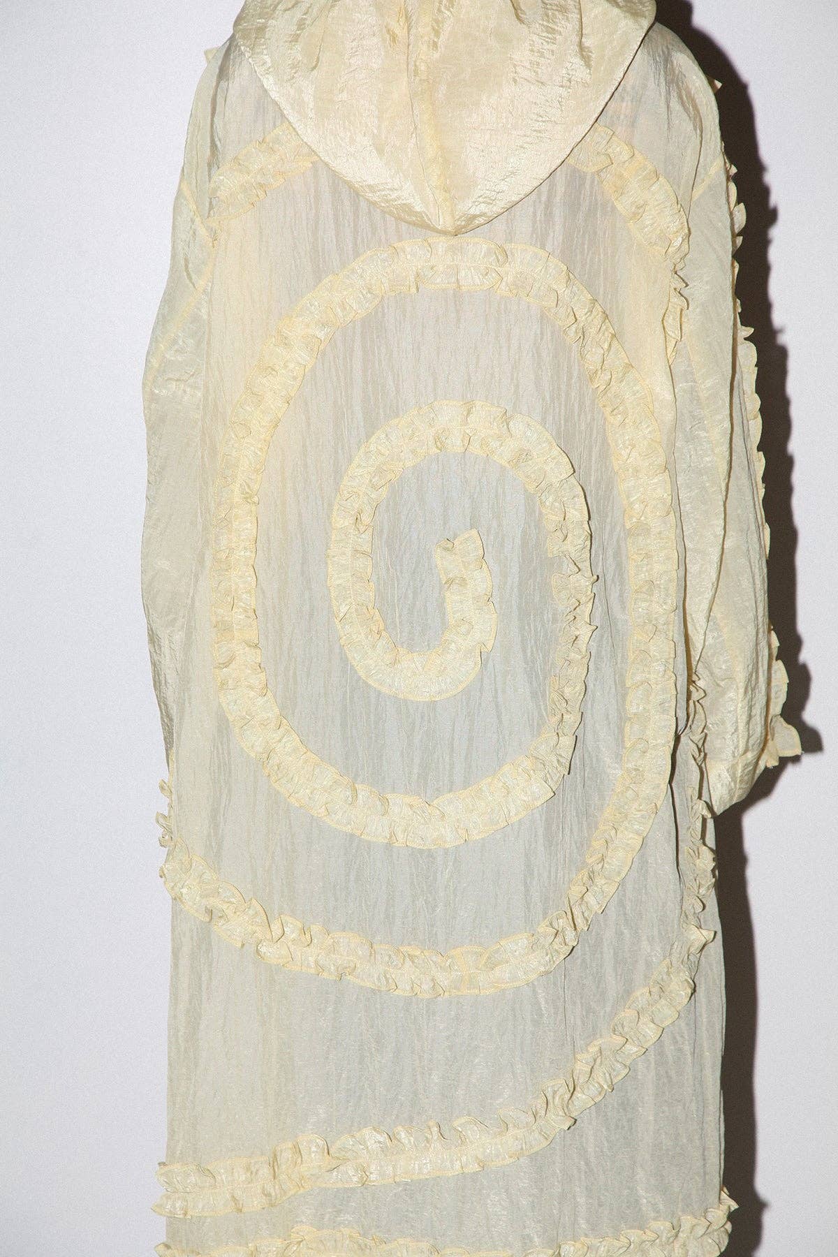 Spiral Windbreaker in Butter
