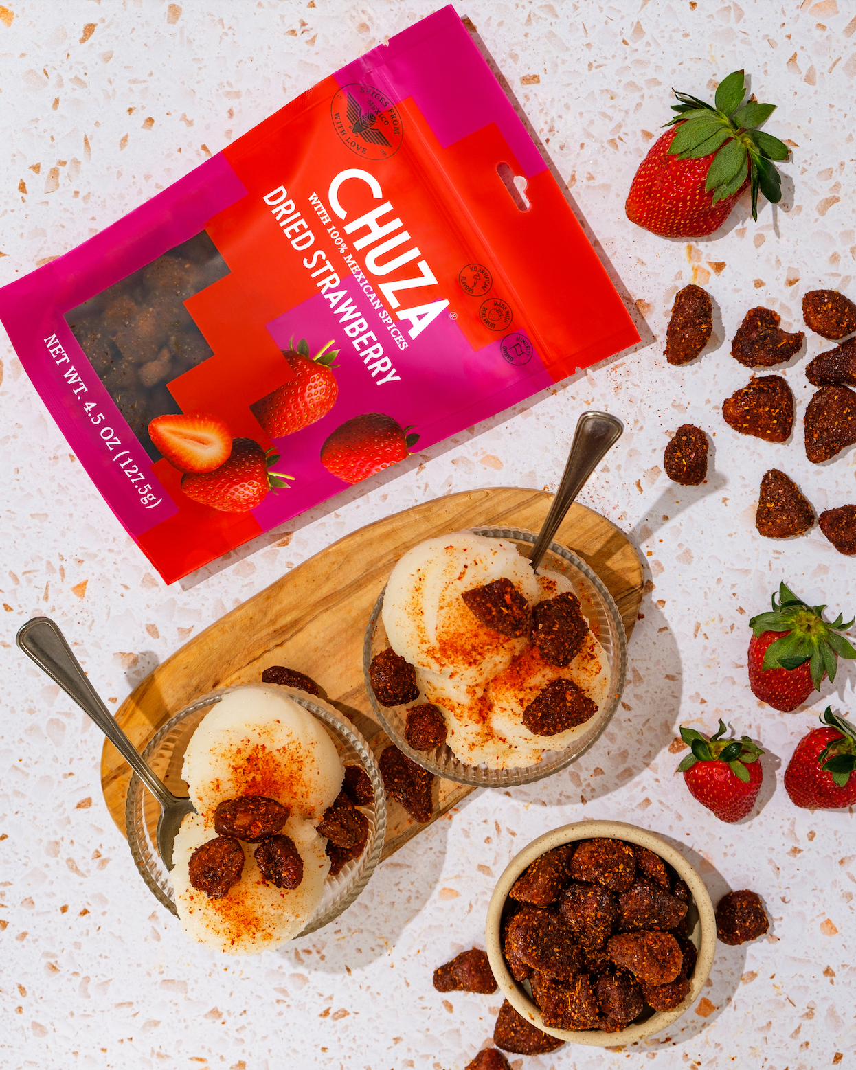 Dried Strawberry | Chili-Seasoned Tropical Snack