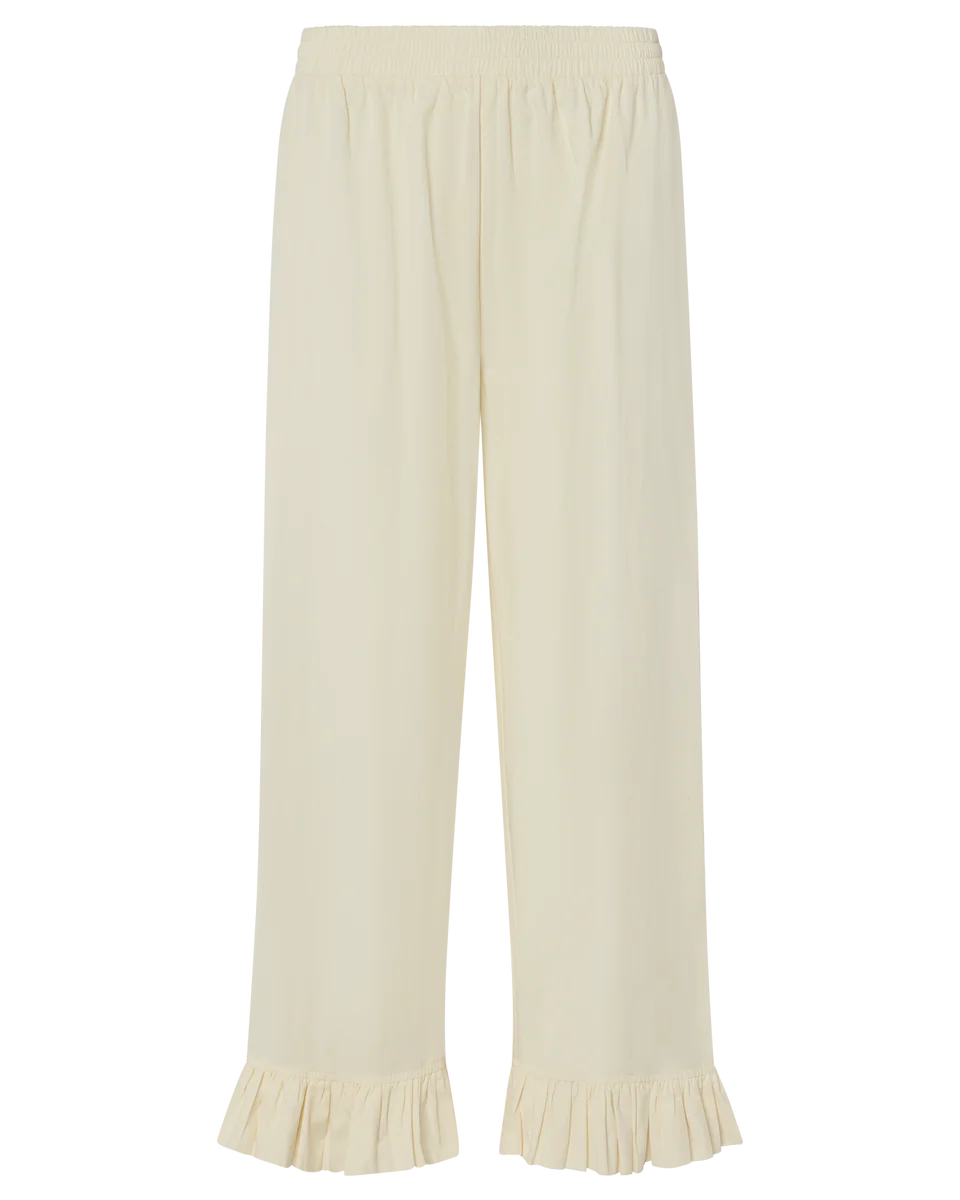 Boxer Pant in Cream