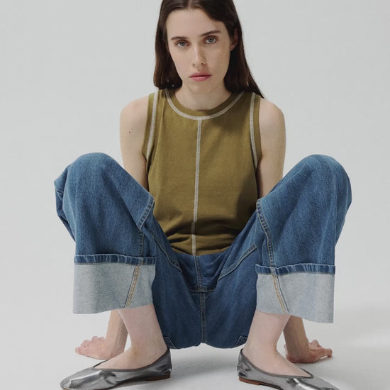 Slub Cotton Tank Top