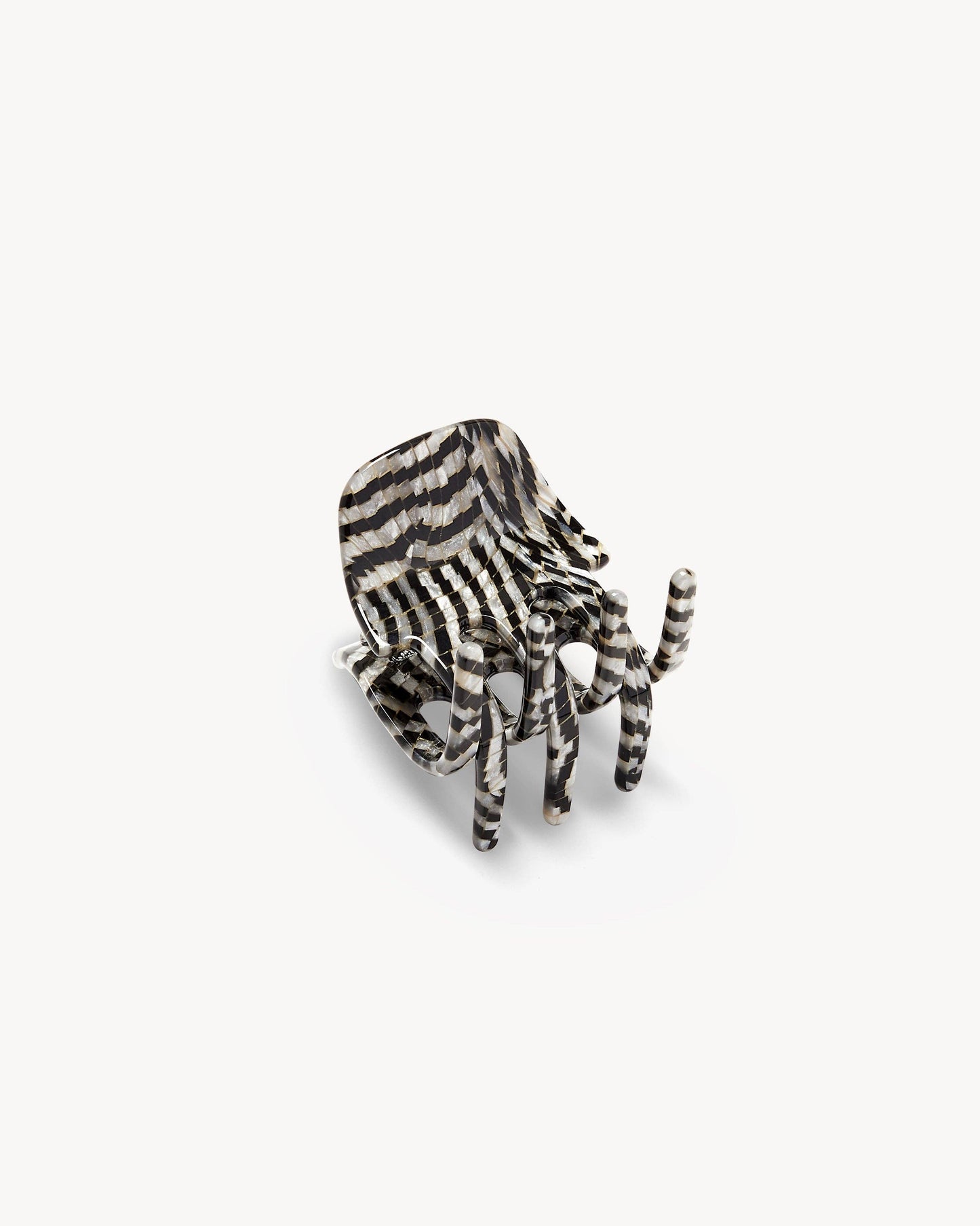 Mini Claw in Perle Noir