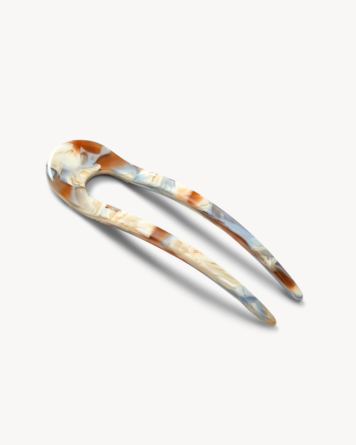 French Hair Pin in Blue Roma