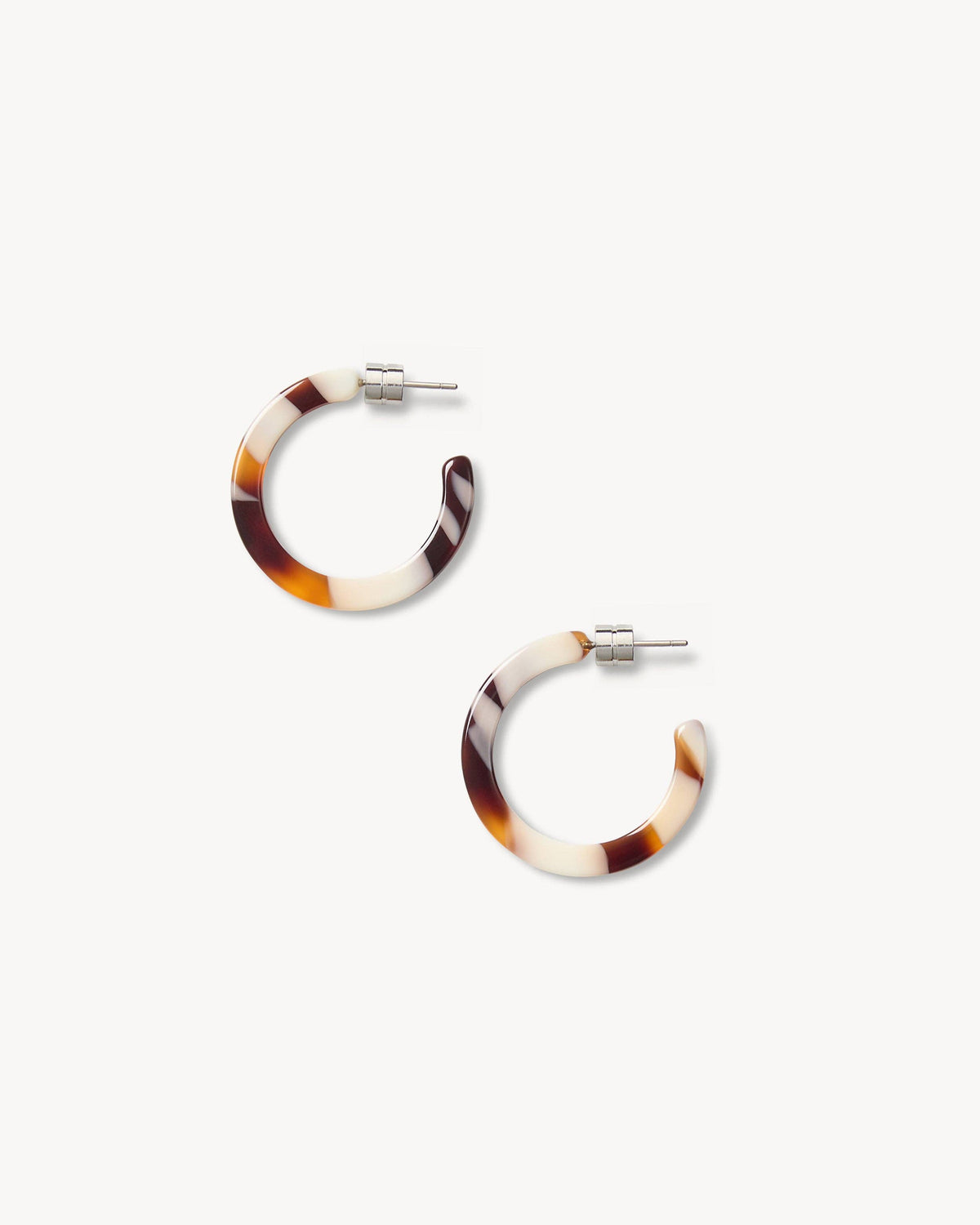 Mini Hoops in Mocha