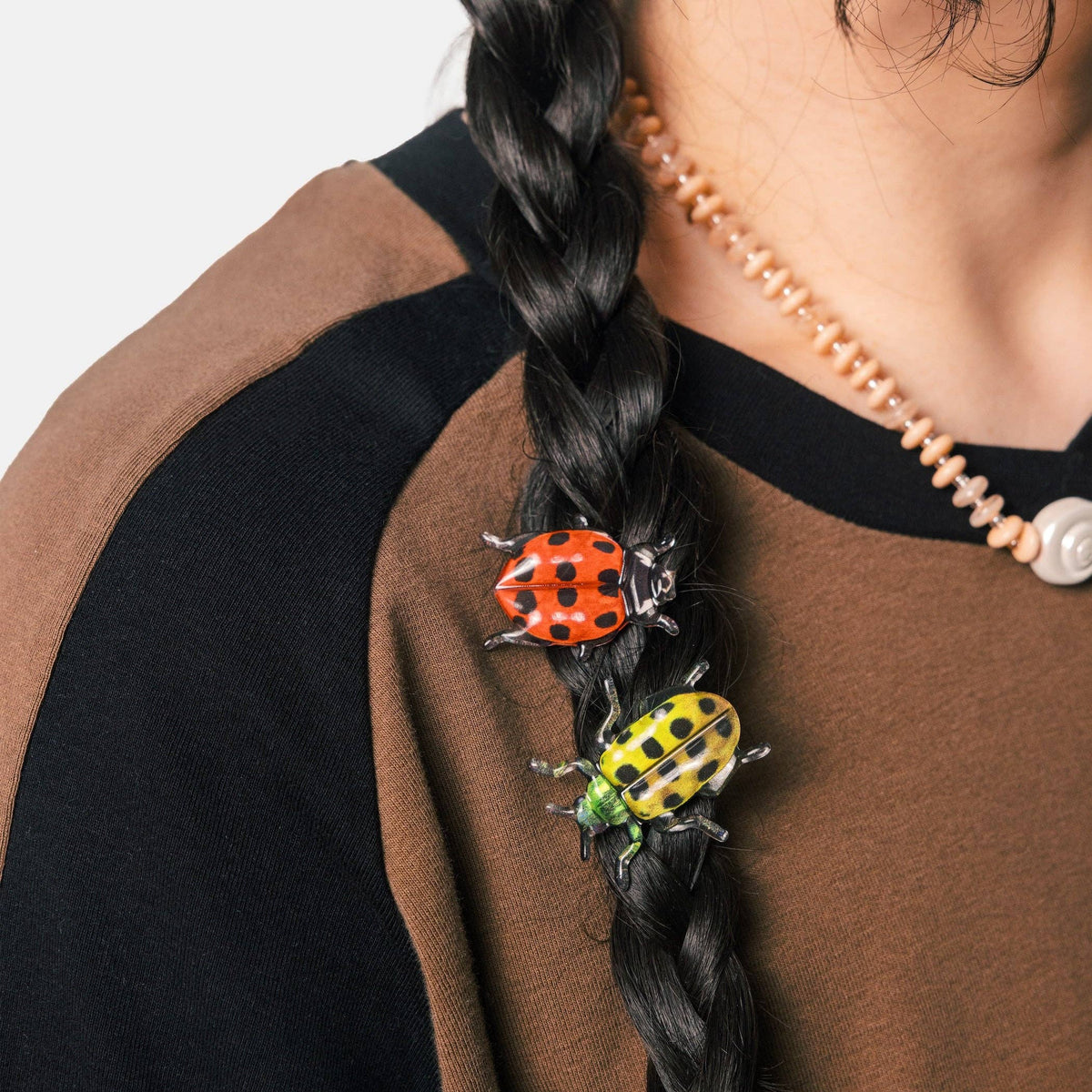 Allie Clips in Spotted Crawlers