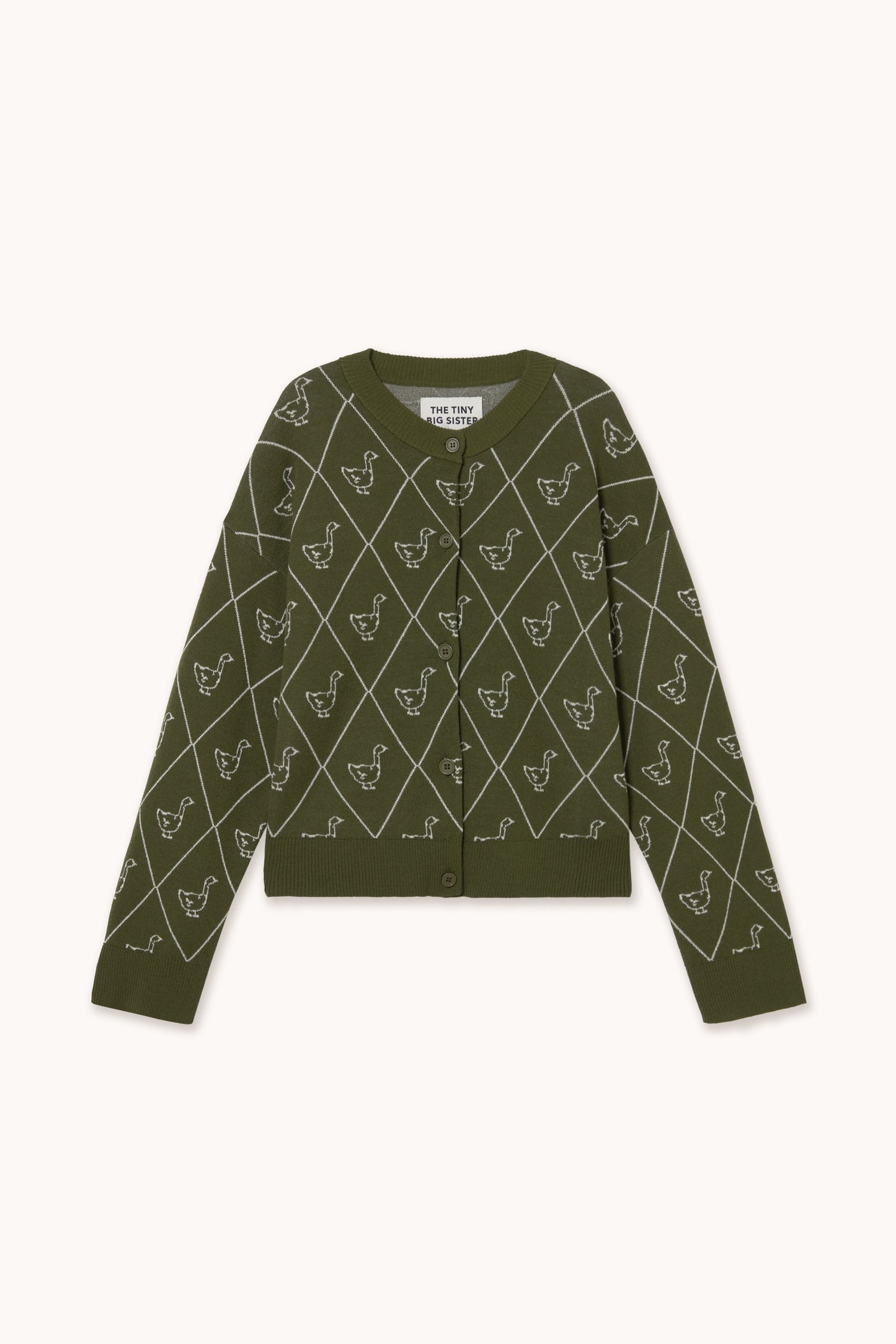 Diamond Geese Cardigan