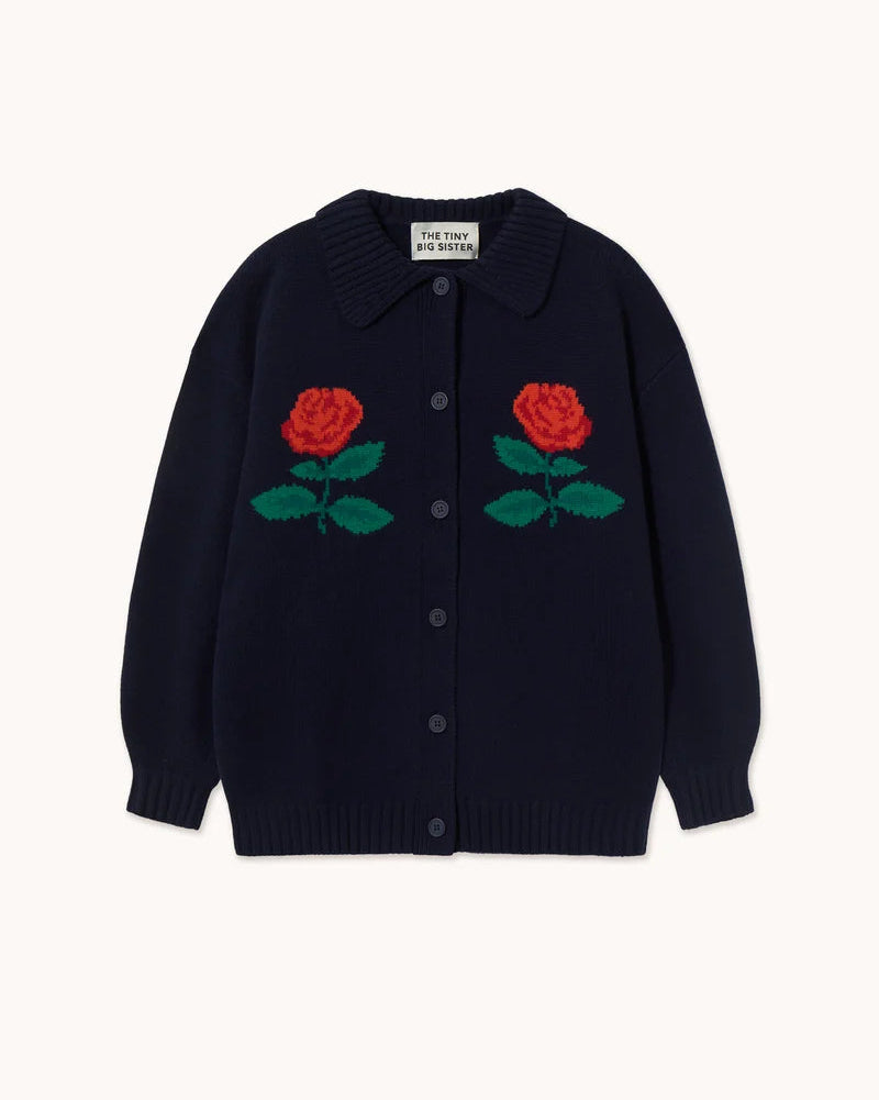 Roses Oversized Cardigan