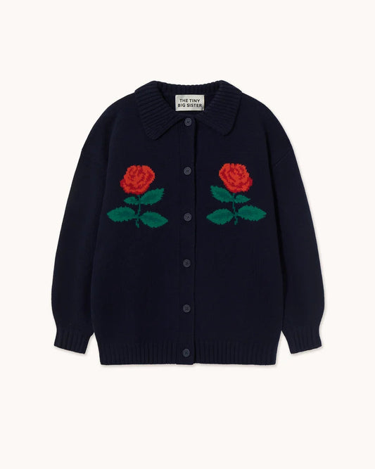 Roses Oversized Cardigan