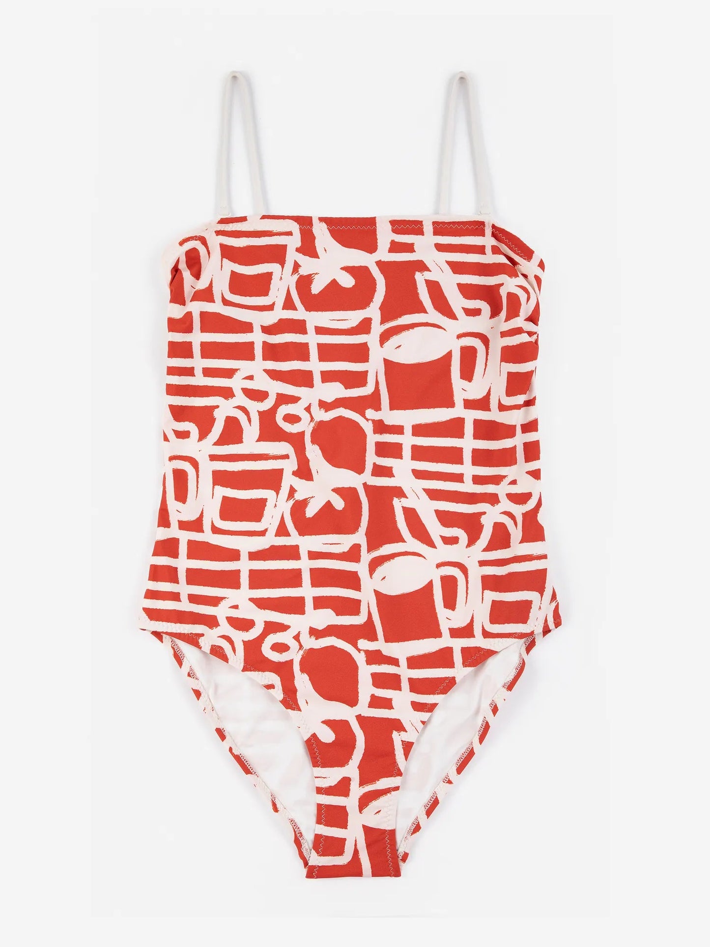 Cookery Festival Pattern Swimsuit