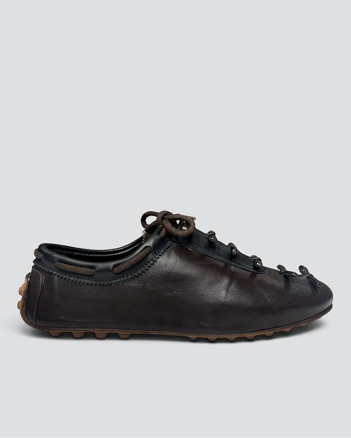 Princess Berlinetta Shoe in Black/Chocolate