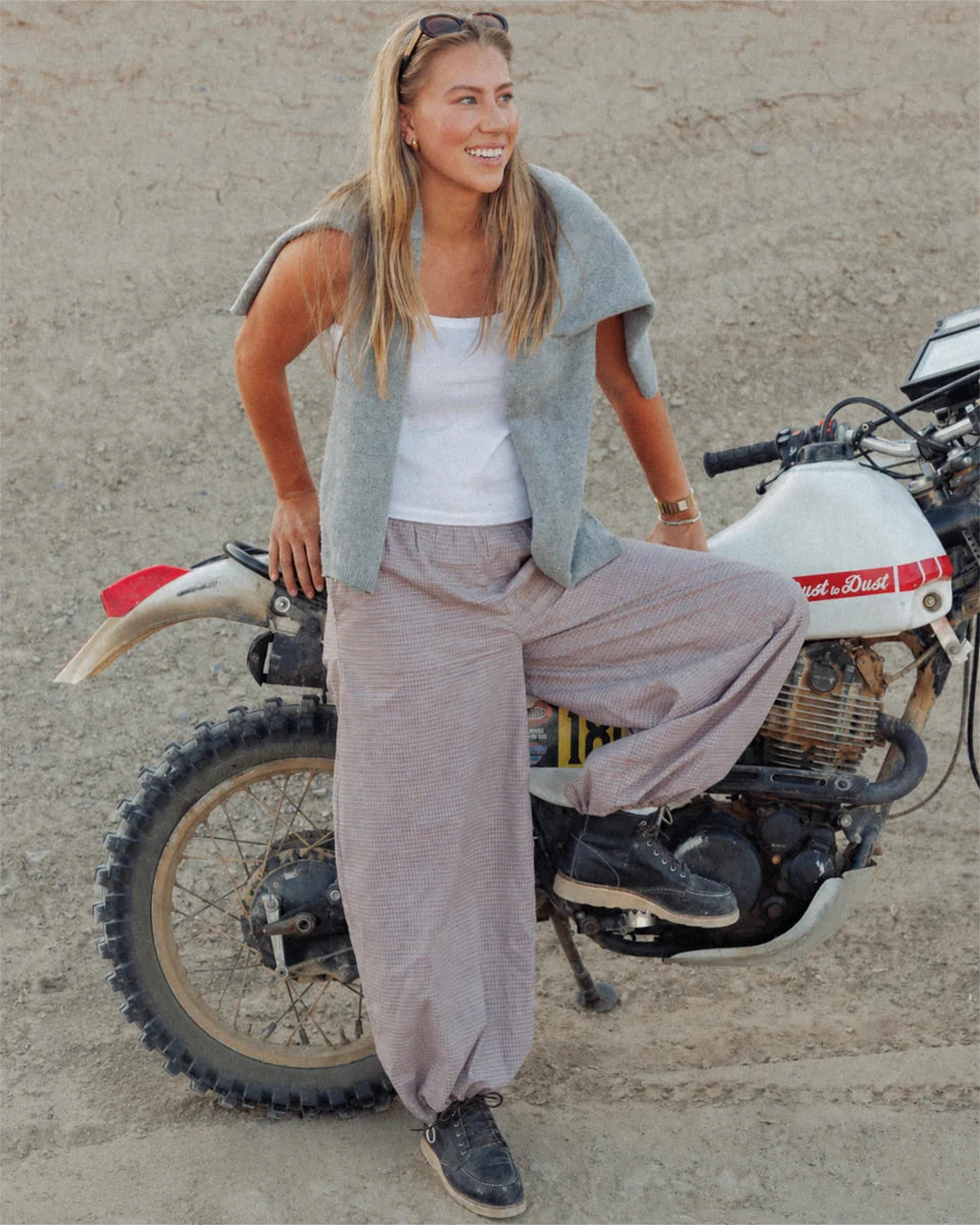 Bloom Pant in Plaid