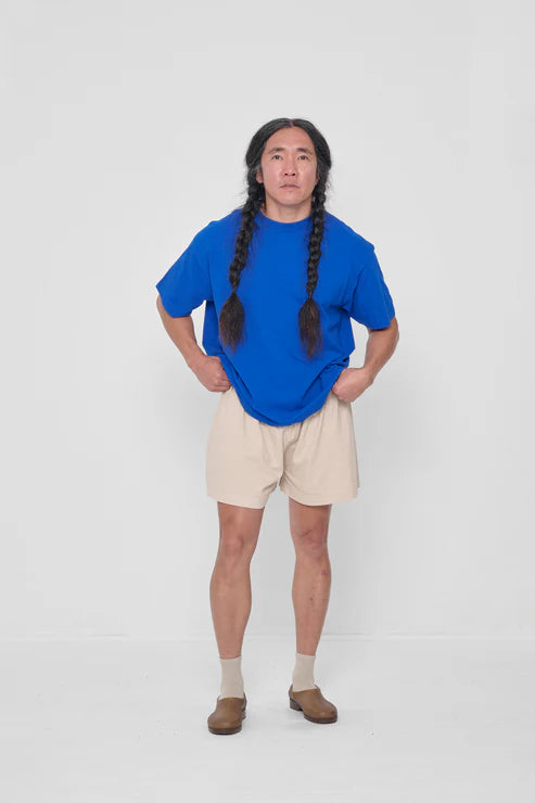 Boxier Trash Tee in  Lapis