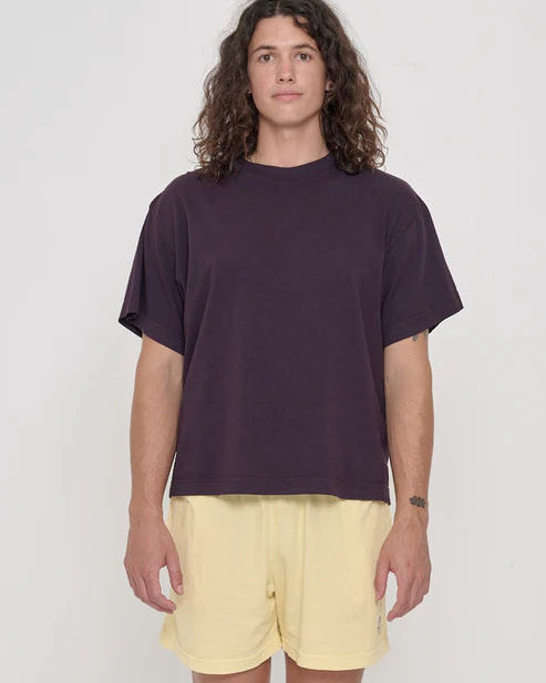 Boxier Trash Tee in  Mulberry