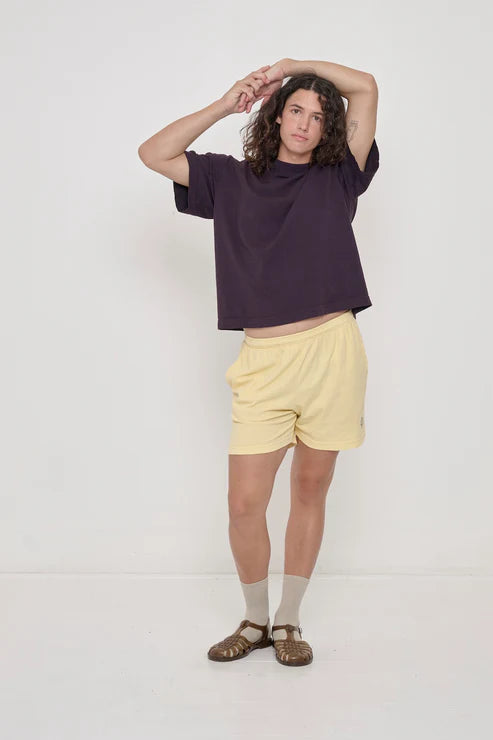 Boxier Trash Tee in  Mulberry