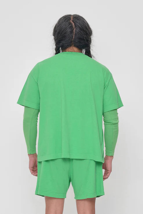 Boxier Trash Tee in  Nice Grass