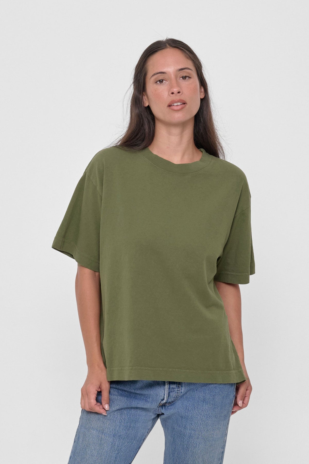 Boxier Trash Tee AW26 - Olive