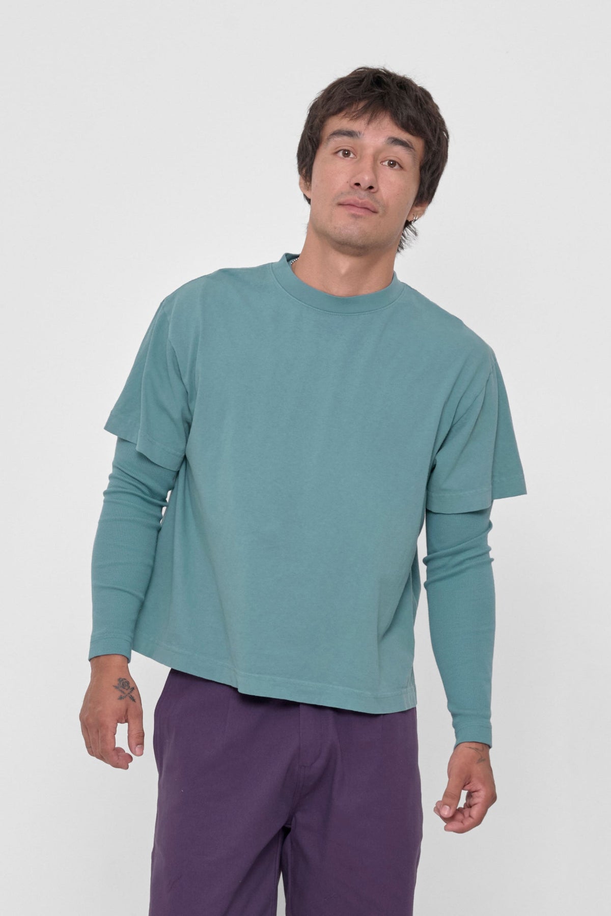 Boxier Trash Tee AW26 - Oyster