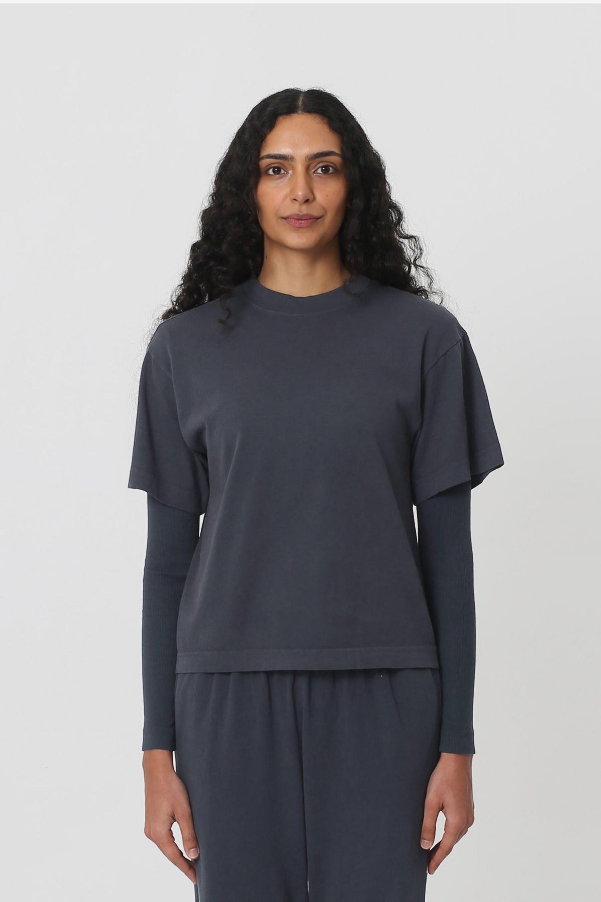 Boxier Trash Tee AW26 - Slate