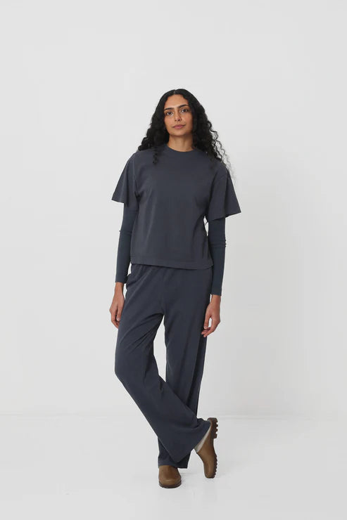Boxier Trash Tee in Slate